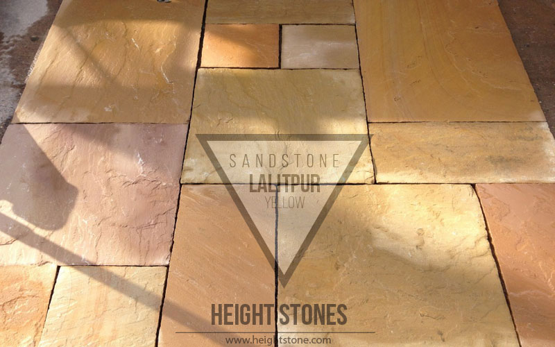 lalitpur yellow sandstone tiles slabs