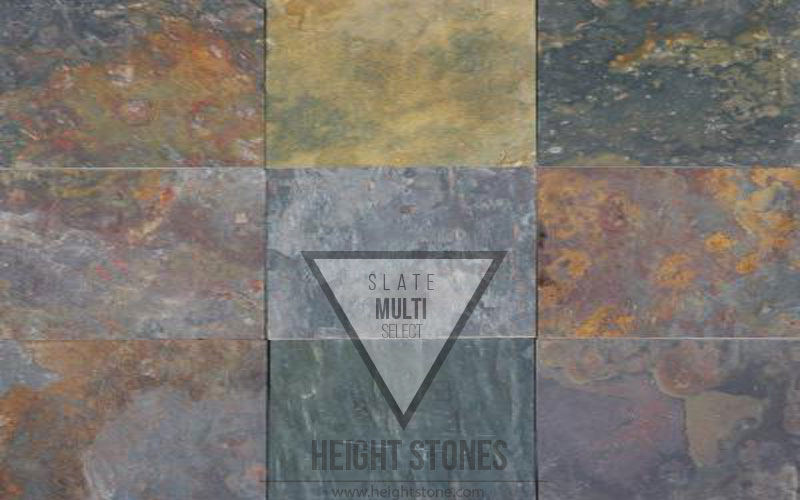 multi select slate tiles slabs
