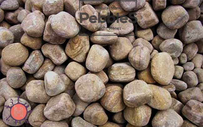 natural rainbow sandstone pebbles