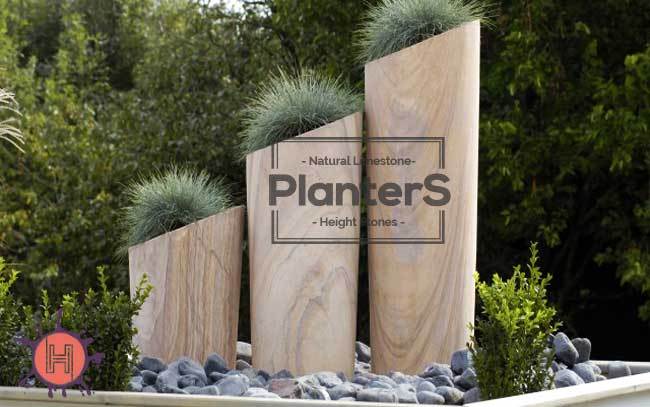 rainbow garden sandstone planter STP 10