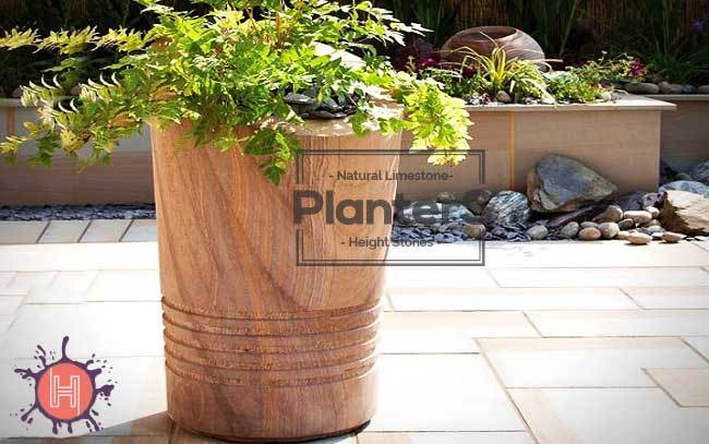 rainbow sandstone planter STP 4