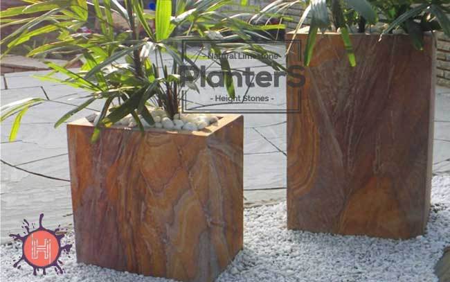 rainbow sandstone planter STP 7