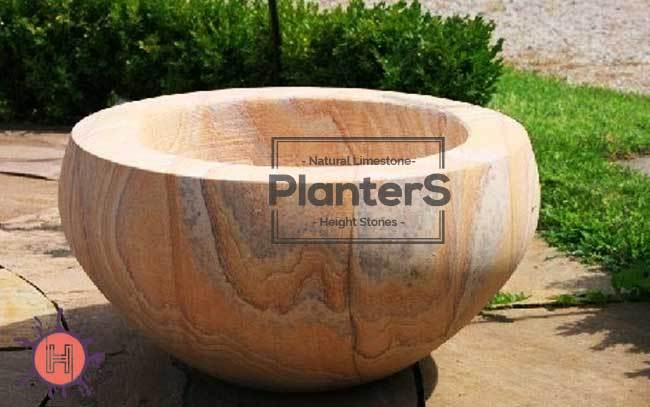 rainbow sandstone planter STP 8
