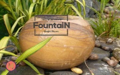 rainbow sandstone water feature STF 1