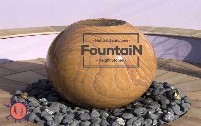 rainbow sandstone water feature STF 6