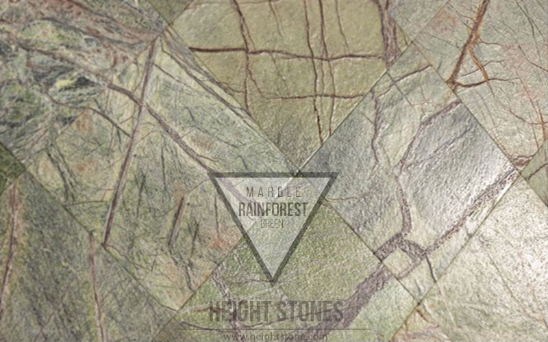 rainforest green marble tiles slabs