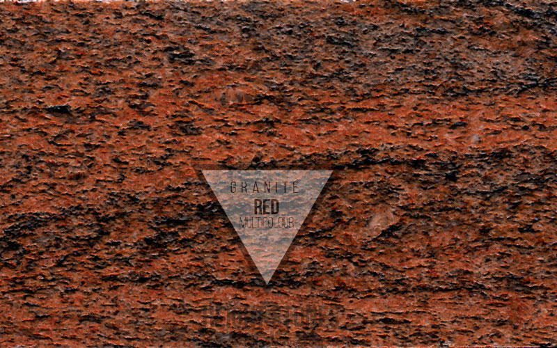 red multi color granite tiles slabs