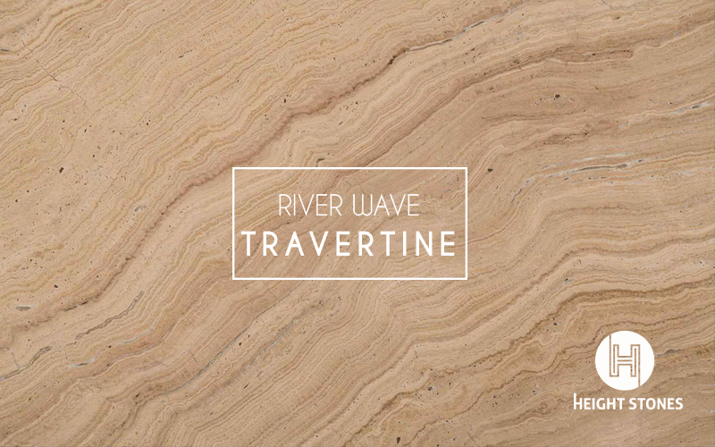 river wave travertine tiles slabs