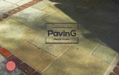 tandur yellow limestone paving patio