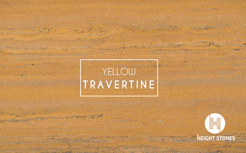 yellow travertine tiles slabs